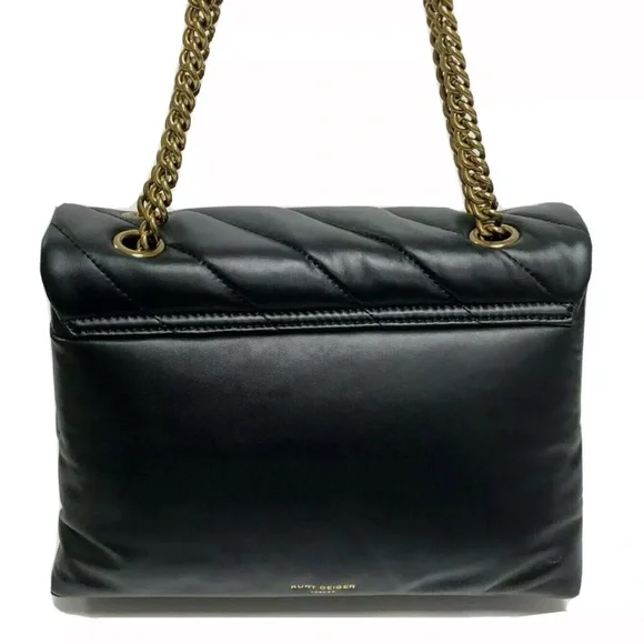 Kurt Geiger London Large Soft Leather Convertible Shoulder Bag - Picture 3 of 10